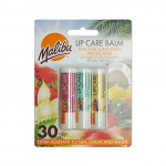 Malibu Lip Care Balm Kit Huulepalsamid, 3x5g