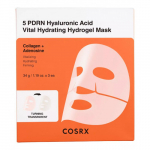 COSRX 5 PDRN Hyaluronic Acid Vital Hydrating Hydrogel Mask V&auml;rskendav n&auml;omask, 34g