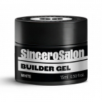 Sincero Salon Builder Gel Universaalne tiksotroopne ehitusgeel, White