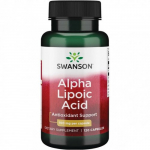 SWANSON Alpha Lipoic Acid Antioxidant Support 100mg Alfa-lipoehape, 120 kapsulit