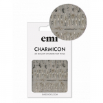 E.Mi Charmicon Silicone Stickers Kleebised k&uuml;&uuml;ntele, #231 Flowers and Phrases