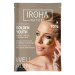 IROHA Divine Collection Foil Tissue Patches Extra Firmness Pinguldav silmamask, 2 tk