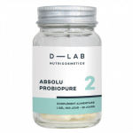 D-LAB Nutricosmetics Absolu Probiopure Toidulisand seedetrakti mikrofloora toetamiseks, 1 Kuu