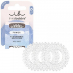 Invisibobble Power Performance Hair Spiral Juuksekummid, Crystal Clear
