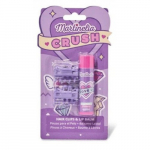 Martinelia Crush Hair Clips & Lip Balm Huulepalsam ja juukseklambrite komplekt, Blueberry