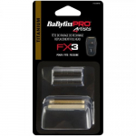 BaByliss PRO FX3 Shaver-Foil 2Cut Heads V&otilde;rgustiku ja terade komplekt, Black