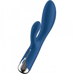 Spinning Rabbit 1 K&uuml;&uuml;lik vibraator Blue