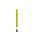 Staleks Uniq 10 Type 2 Manicure Pusher Gummy Manik&uuml;&uuml;rivahend k&uuml;&uuml;nenahkade hooldamiseks Yellow