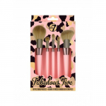W7 Cosmetics Fabulous Five Makeup Brush Set Meigipintslite komplekt, Kit