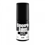 Top Coat No Wipe Dots Geellaki pealmine kiht 6ml