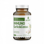 Ecosh Immuno Garlic&Cistus Toidulisand immuuns&uuml;steemi tugevdamiseks, 60 kapslit