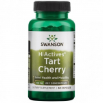 SWANSON HiActives Tart Cherry 465mg Joint Health and Mobility Kirsikakontsentraat, 60 kapslit