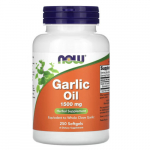 NOW Foods Garlic Oil 1500 mg K&uuml;&uuml;slaugu&otilde;li, 250 kapslit