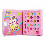 Color Up! Unicorn Plush Makeup Case Lasteraamat, meigikomplekt, Unicorn