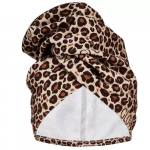 Ultra-absorbent Premium Hair Towel Wrap Juukseturban Leopard