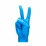 CandleHand Peace Candle K&uuml;&uuml;nal, Blue