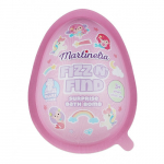 Martinelia Fizz N' Find Surprise Bath Bomb Vannipomm lastele, mille sees on &uuml;llatus, Roosa