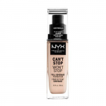 NYX Professional Makeup Can't Stop Won't Stop Full Coverage Foundation Jumestuskreem, 1.3 Light Porcelain