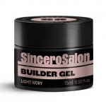 Sincero Salon Color Builder Gel Mitmeotstarbeline 5-in-1 k&uuml;&uuml;negeel, Light Ivory