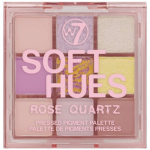 W7 Cosmetics Soft Hues Pressed Pigment Palette Silmav&auml;rvipalett, Rose Quartz