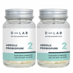 D-LAB Nutricosmetics Absolu Probiopure Toidulisand seedetrakti mikrofloora toetamiseks, 2 kuud