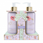 Royale Garden Rose, Poppy & Vanilla Luxury Hand Care Gift Set K&auml;te hoolduskomplekt 2x300ml