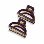 Hair Clip Louise Juukseklambrid Burgundy