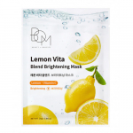 BOM Lemon Vita Blend Brightening Mask Naha kirgastav n&auml;omask, 1 tk