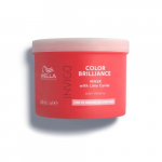 Wella Professionals Invigo Brilliance Vibrant Color Mask Fine/Normal Mask v&auml;rvitud juustele, 500ml