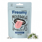 Fresmy Cool Mint Mouthwash Tablets Suuvee tabletid, 80 tabs