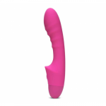 Pash Ribbed G-spot Vibrator G-punkti vibraator Roosa