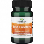 SWANSON Beta Carotene Vitamin A Eye and Vision Health 10.000 IU Beeta-karoteen (A-vitamiin), 100 kapsulit