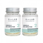 D-LAB Nutricosmetics Absolu De Keratine Puhas keratiin k&uuml;&uuml;ntele ja juustele, 2 kuud