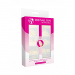 W7 Cosmetics 200 Acrylic Nail Tips Akr&uuml;&uuml;lik&uuml;&uuml;nte otsad, So Natural