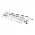 Norwex Stainless Steel Drinking Straws with Cleaning Brush and Bag Roostevabast terasest joogik&otilde;rred, Regular