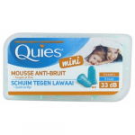 Quies Mini Anti-Noise Foam Earplugs M&uuml;ravastased vahtk&otilde;rvatropid, 3 Paires