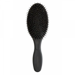 Expert Care Boar & Nylon Bristles Oval Combo Brush Juuksehari koos ioniseeritud antistaatilise ja 100% looduslike metsseaharjastega. Must