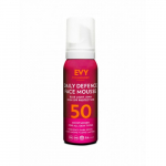 EVY Technology Daily Defence Face Mousse SPF50 Vaht ekstreemseks p&auml;ikesekaitseks n&auml;ole, 75ml