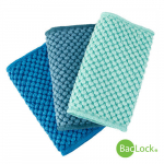 Norwex Counter Cloths Multifunktsionaalsed kangad k&ouml;&ouml;gikomplekti jaoks, Marine/Teal/Sea Mist