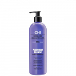 CHI Ionic Color Illuminate Platinum Blonde Shampoo Platinablond &scaron;ampoon, 355ml