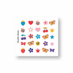 Lallabee Body Tattoos & Nail Stickers K&uuml;&uuml;nekleebised ja ajutised t&auml;toveeringud, Small