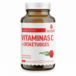 Ecosh Vitamin C C-vitamiin koos kibuvitsaga, 90 kapslit