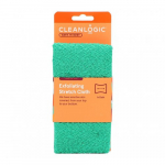 Cleanlogic Sensitive Skin Exfoliating Stretch Cloth Venitatav kehapesulapp, Emerald