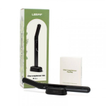 Leaf Shave Dermaplaner Kit Raseerimiskomplekt n&auml;o ja kulmude jaoks Black