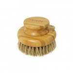 Round Bamboo Body Brush &Uuml;mmargune bambusest kehahari 1 tk.