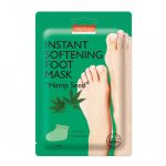 Purederm Instant Softening Foot Mask Hemp Seed Jalamask, 1 pair