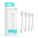 ORDO Sonic Kids Rechargeable - Brush Heads Vahetatavad hambaharja otsikud, 4 tk