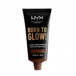 NYX Professional Makeup Born To Glow! Naturally Radiant Foundation Jumestuskreem, 22.5 Warm Walnut