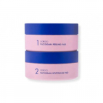 Soroci Fucoidan Peeling and Smoothing Facial Pads Koorivate ja rahustavate ketaste komplekt, 70 tk.