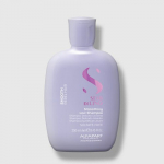 AlfaParf Milano SDL Smoothing Low Shampoo Silendav &scaron;ampoon j&auml;medatele, pundunud juustele, 250ml